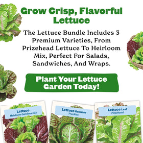 Epic Gardening Heirloom Mix seed packet for varied greens