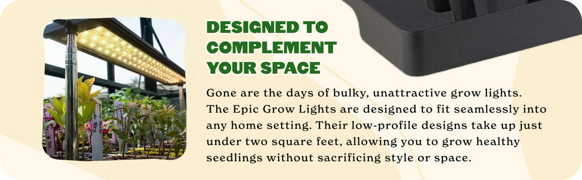 Epic Gardening Timer with multiple cycles enables easy, consistent light schedules