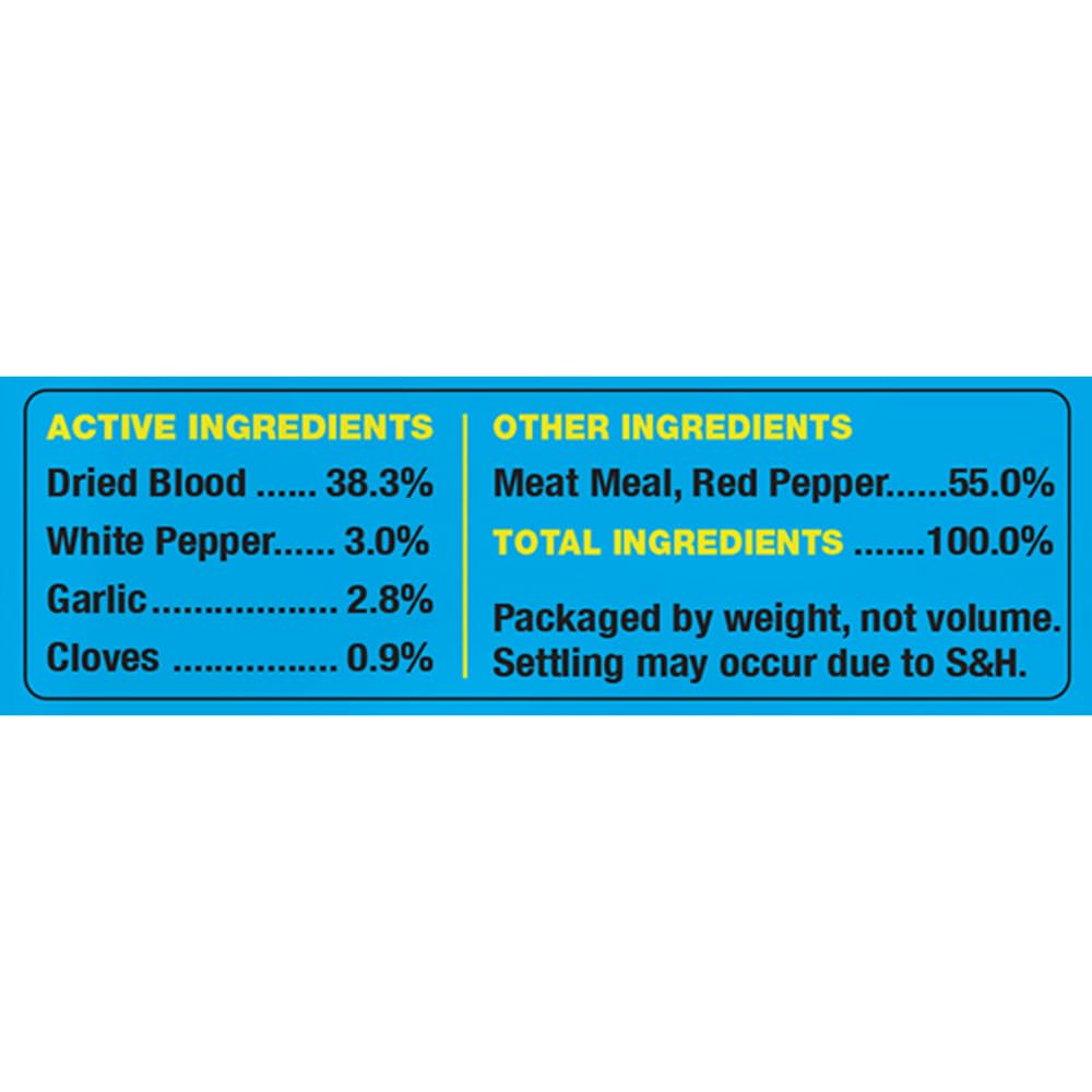EPIC REPELLENTS Deer Scram perimeter-application forms a protective barrier around plants.