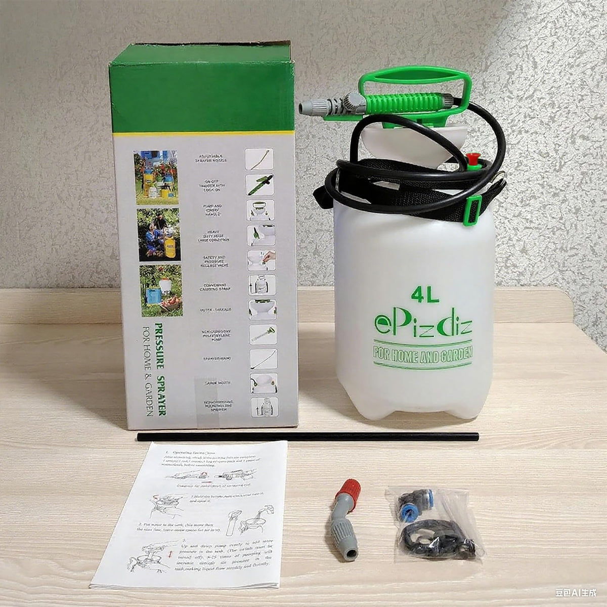 ePizdiz compact waterer supports spill-free irrigation for indoor/outdoor use