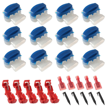 EPLZON IDC 314-BOX mower cable connector blue-white for outdoor use