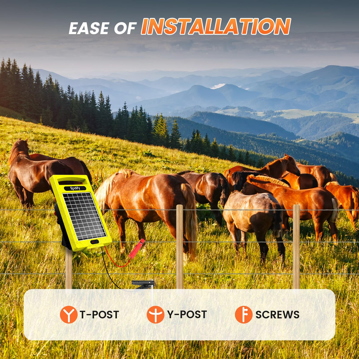Epoify portable setup deters predators across fields