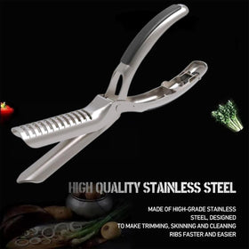 Eptchn RibMem Pro ergonomic handle provides a non-slip grip during rib prep