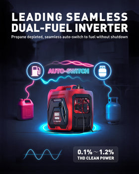 ERAYAK 4500W with CO sensor—built-in safety for powered spaces