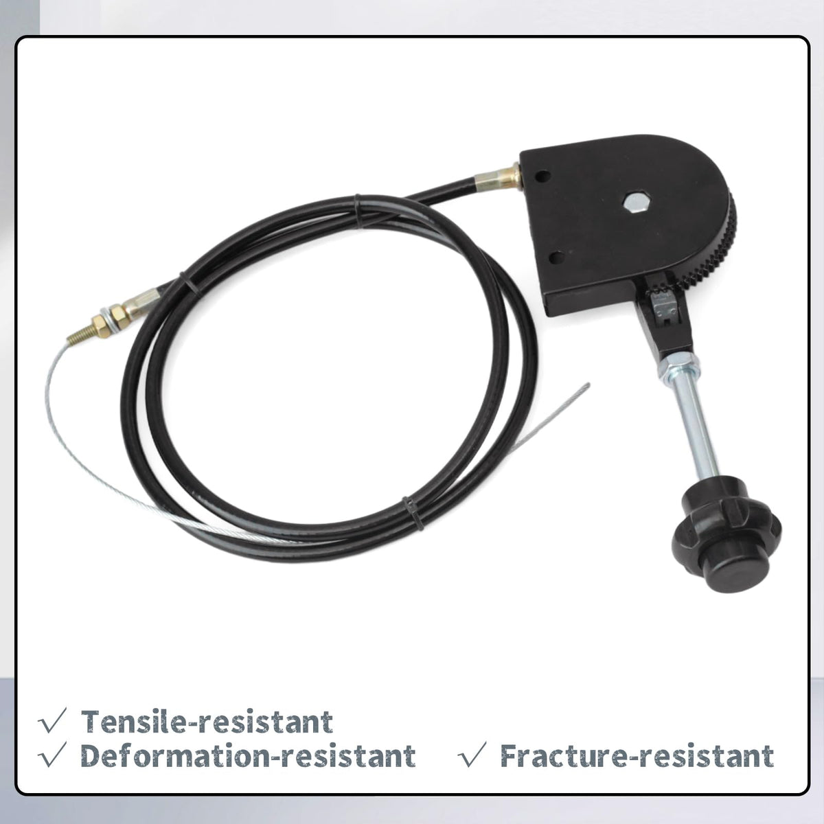 Erchon fitment excavator throttle cable proves secure mounting