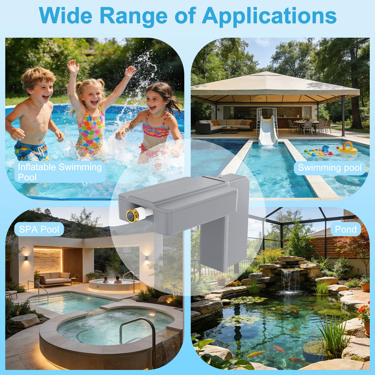 Ereto 200 PSI rated design minimizes leaks under typical household pressure