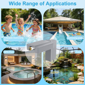 Ereto 200 PSI rated design minimizes leaks under typical household pressure
