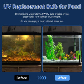 ERETOW 5W UV bulb promotes safe installation with proper power-off steps