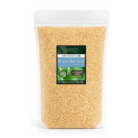 Eretz White Oat Seed packaging showing Willamette Valley quality for lawns