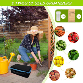 ERFEI multi-purpose organizer ideal for seeds, beads, and crafts.