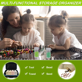 ERFEI transparent seed containers let you see contents clearly.