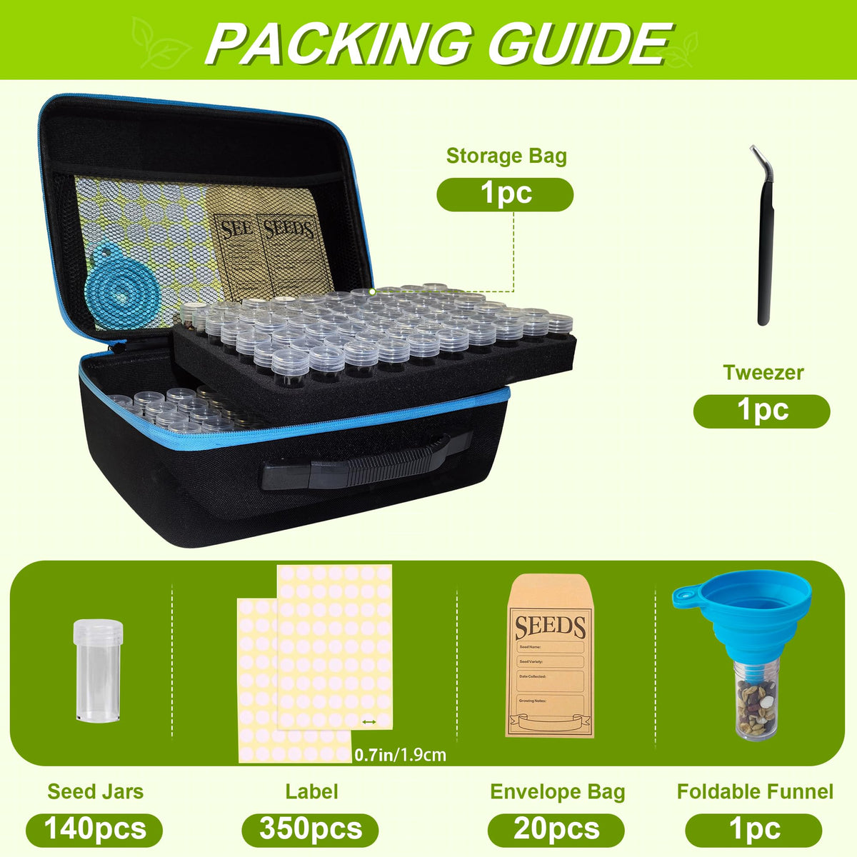 ERFEI waterproof lightproof EVA material protects seeds from moisture.