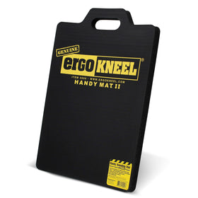 ErgoKneel foam kneeling pad with extra thickness provides cushioned comfort on hard surfaces