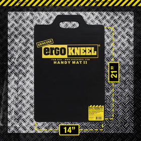 ErgoKneel kneeling pad with built in handle for easy transport