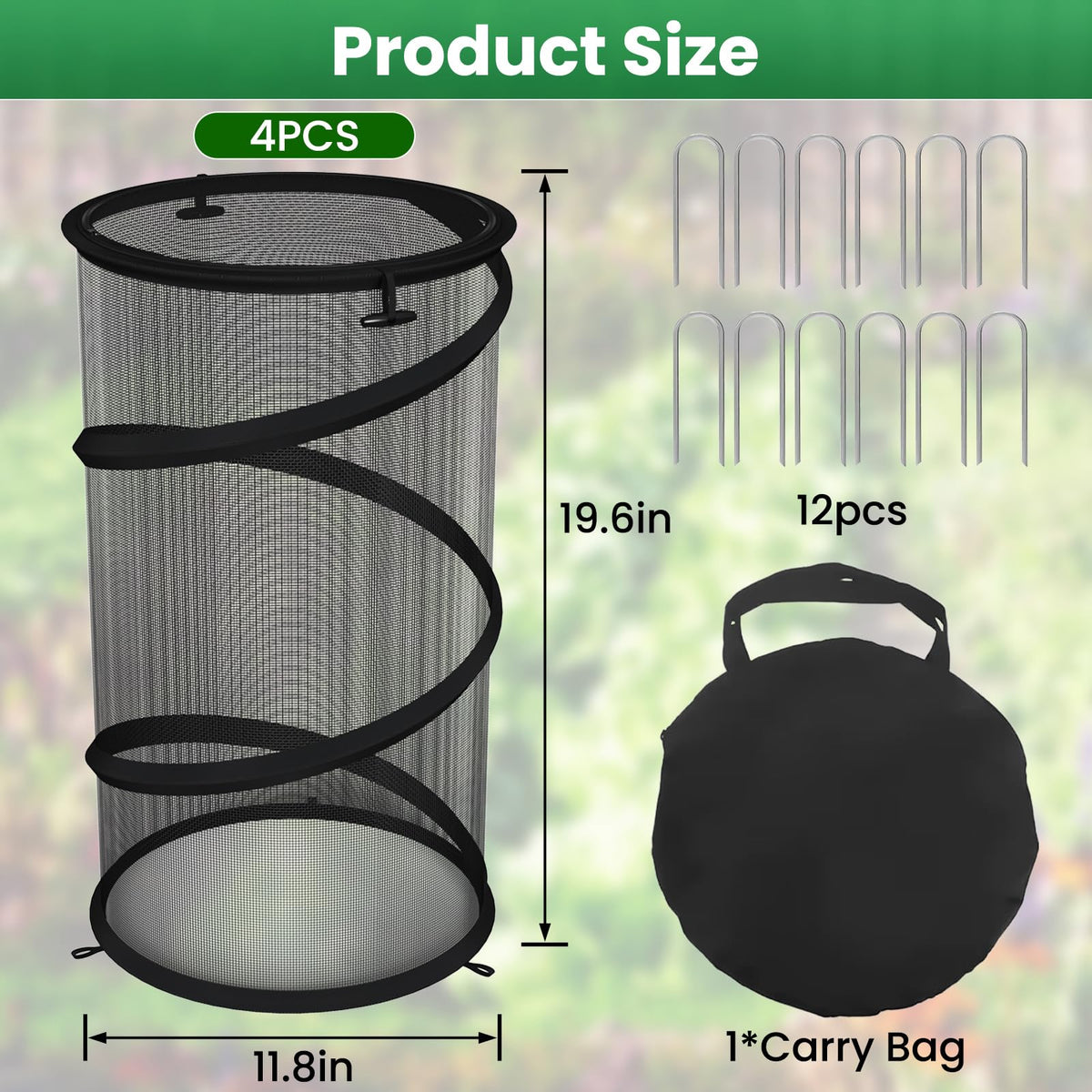 Erinaik breathable mesh guard lets light through while keeping birds away