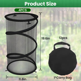 Erinaik breathable mesh guard lets light through while keeping birds away