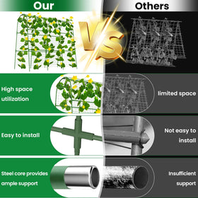 Erinaik Easy Assembly with plug-in design speeds setup for busy gardeners.