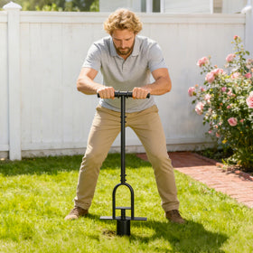 Erinaik companion for precise plantings while standing.