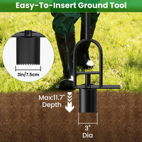 Erinaik tool stands up to tough soils and years of outdoor use.