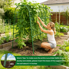 Erinaik tool-free assembly makes setup quick and easy for gardeners.