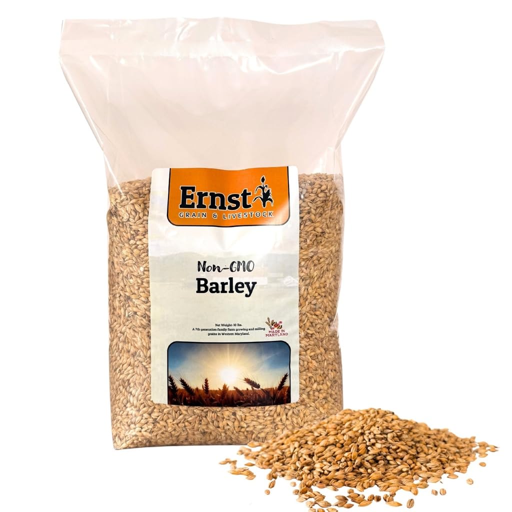 Ernst Grain & Livestock non-GMO barley seeds in a 10 lb bag for farms