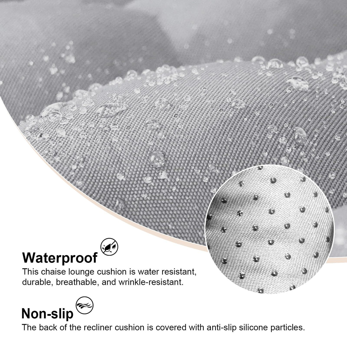 ERWUDEling waterproof and fade-resistant fabric suits outdoor environments.