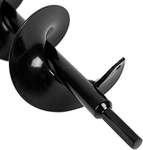 ERYTLLY 10-gauge flighting enables efficient soil and root digging.