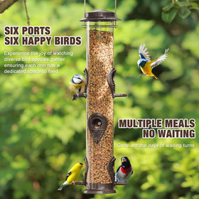 ERYTLLY Durable metal construction supports outdoor use and long life