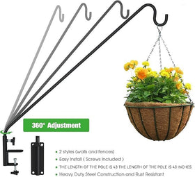 ERYTLLY adjustable clamp deck hook fits horizontal rails up to 2 inches.