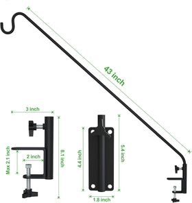 ERYTLLY deck hook with extendable arm for easy access to fill and clean.