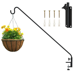 ERYTLLY heavy-duty deck hook wall mount securely holds bird feeders.