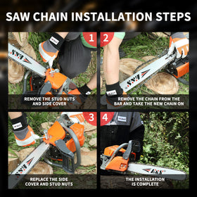 Broad compatibility with Husqvarna, Stihl, Echo, Makita and more