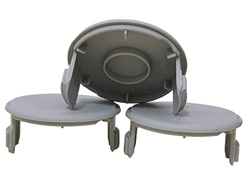 ESEYAIDA spool cap for 18V trimmers, durable plastic for smooth line feeding.