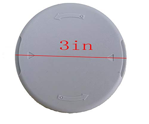 Three-pack of ESEYAIDA spool caps to restore cordless trimmer function.