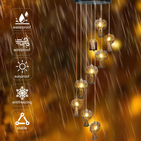 esgarden Outdoor Angel Decor enhances garden paths with romantic evening illumination