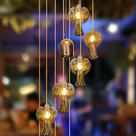 esgarden Weatherproof IPX4 wind chimes endure outdoor use in any weather