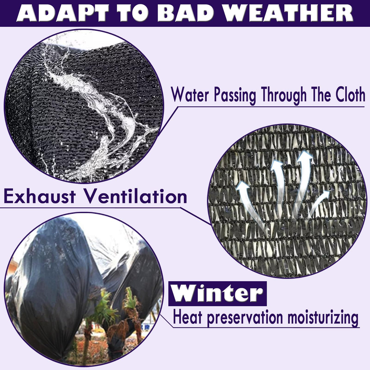 E.share outdoor application across garden, coop, and patio demonstrates broad versatility.