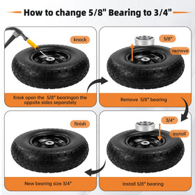 eshcol serrated tread design improves traction on gravel and grass.