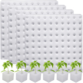 Eshylala hydroponic sponge square seedling for efficient seed starting in greenhouses.