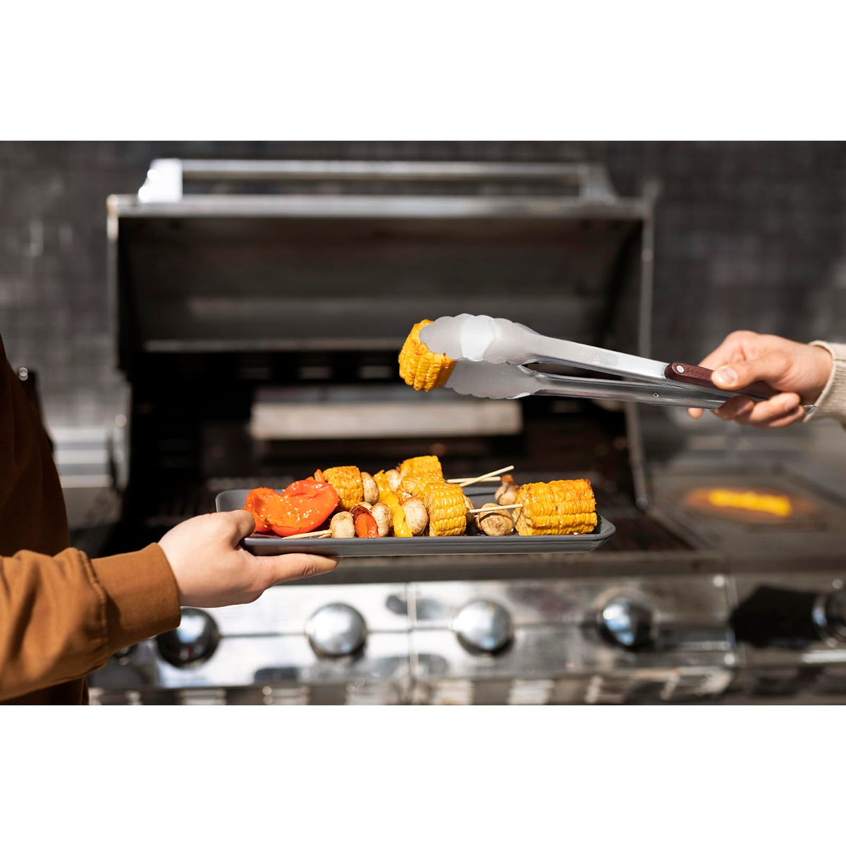 Esie Houzie griddle spatula 12-inch blade for turning and lifting on hot surfaces