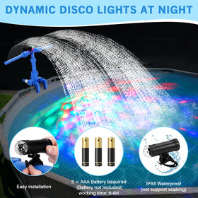Esjay dual cooling spray lowers water temperature 10–20°F.