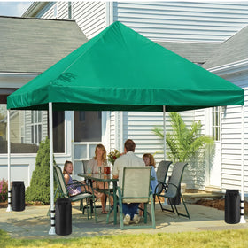 Four-pack Esmorah canopy weight bags ready for quick outdoor setup