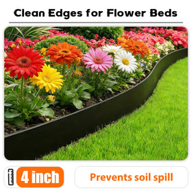 ESOHOT border system helps create clean transitions between lawn and beds