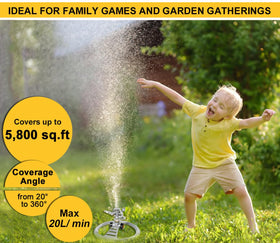 ESOW garden sprinkler in gift-ready packaging for convenient gifting.