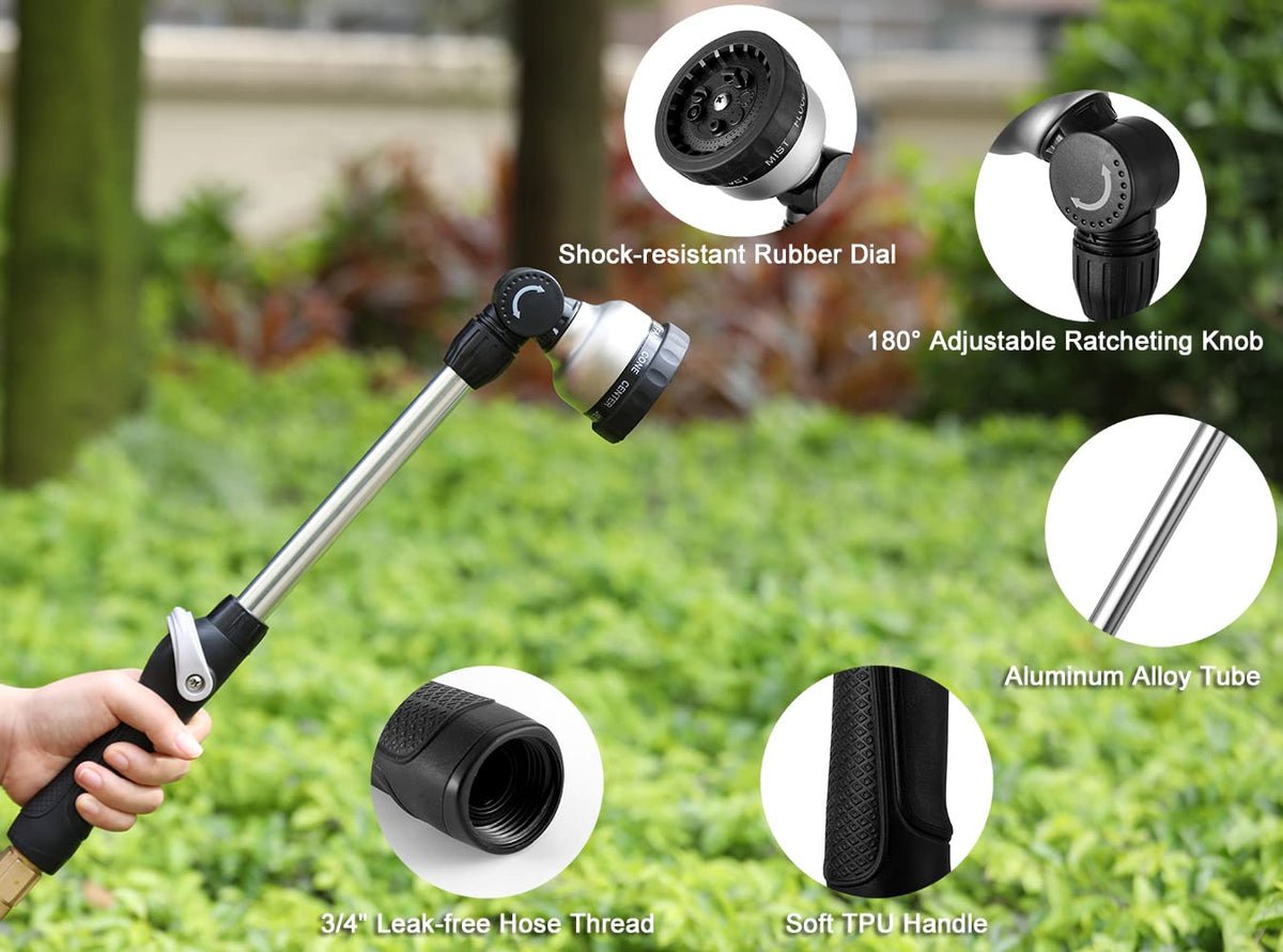 ESOW thumb control on-off enables easy one-handed operation.