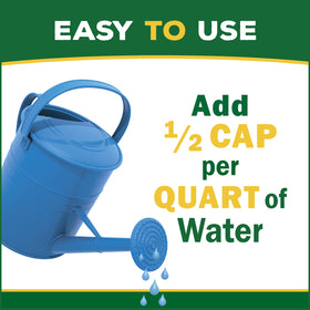 Espoma indoor plant food drenches soil for even nutrient distribution.