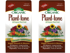 Espoma Plant-Tone 5-3-3 bag front with long-lasting organic nutrients.
