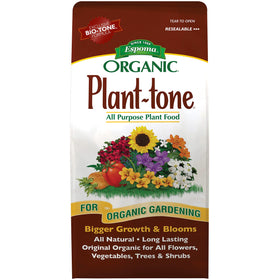 Espoma Plant-Tone Bio-tone formula close-up for healthy growth.