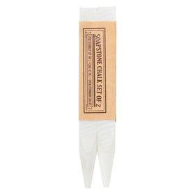 Esschert Design soapstone chalk set on slate surface for durable markings.