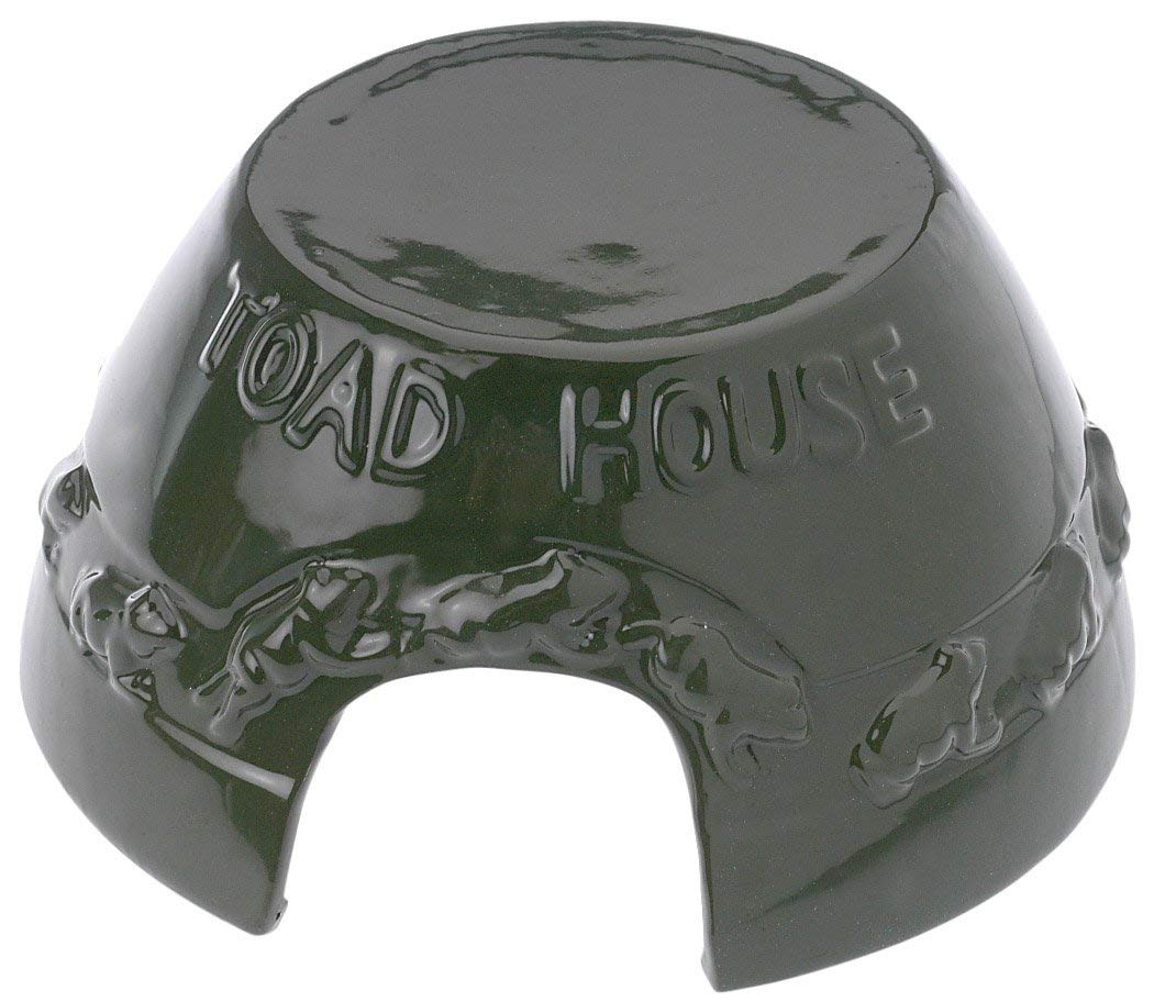 Esschert Design toadhouse front view—cozy ceramic shelter for garden toads.